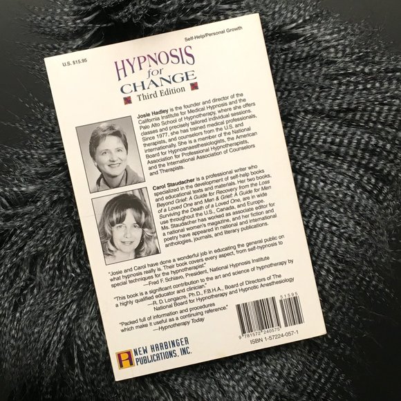 'Hypnosis for Change - Third Edition' Paperback By Josie Hadley - Picture 4 of 8